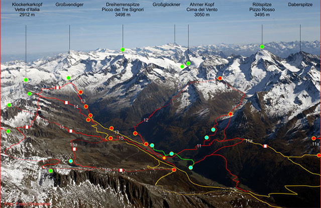 Wanderkarte Hinteres Ahrntal